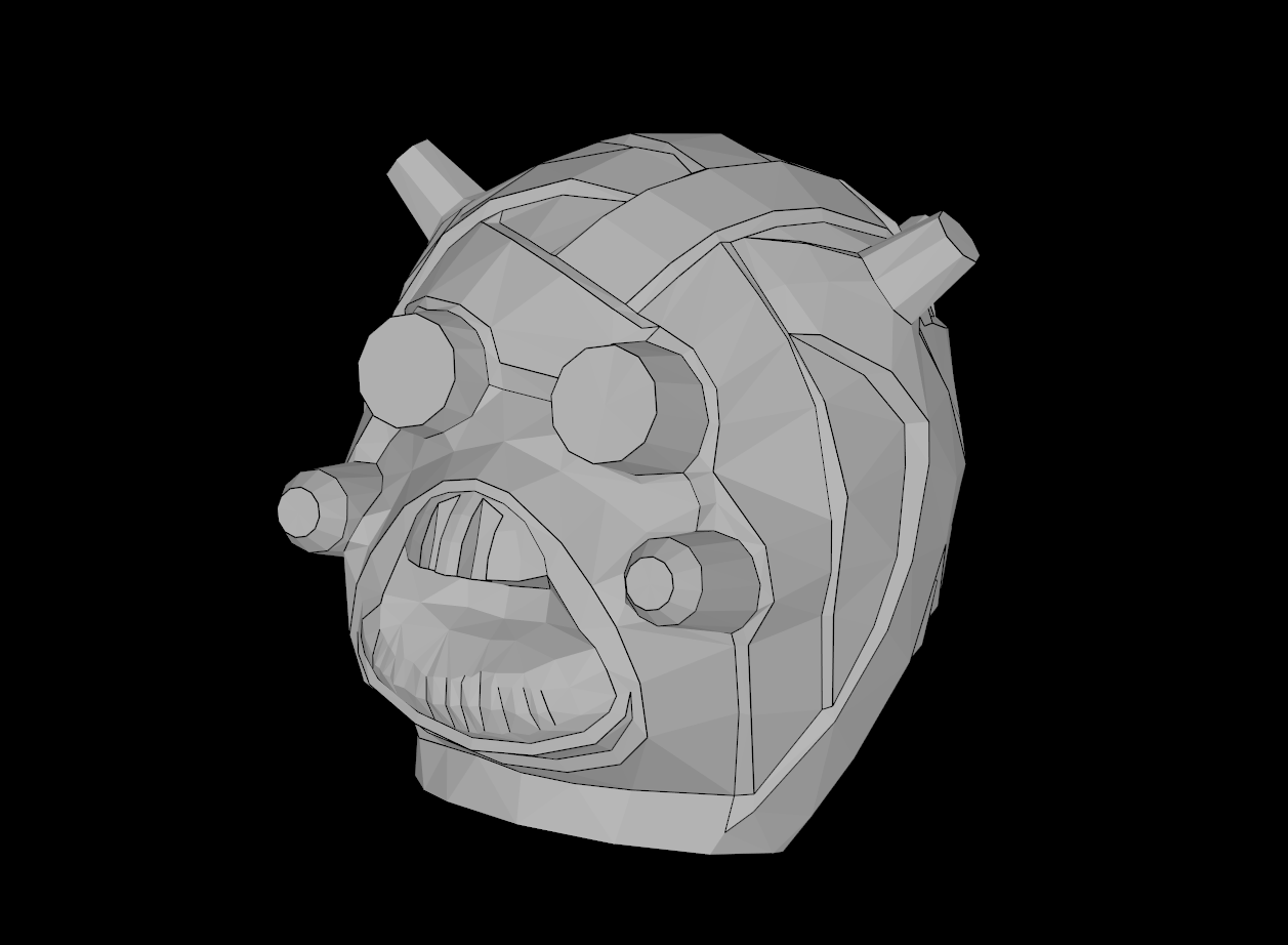 Lego Compatible (18934.dat) Minifig Head Tusken Raider