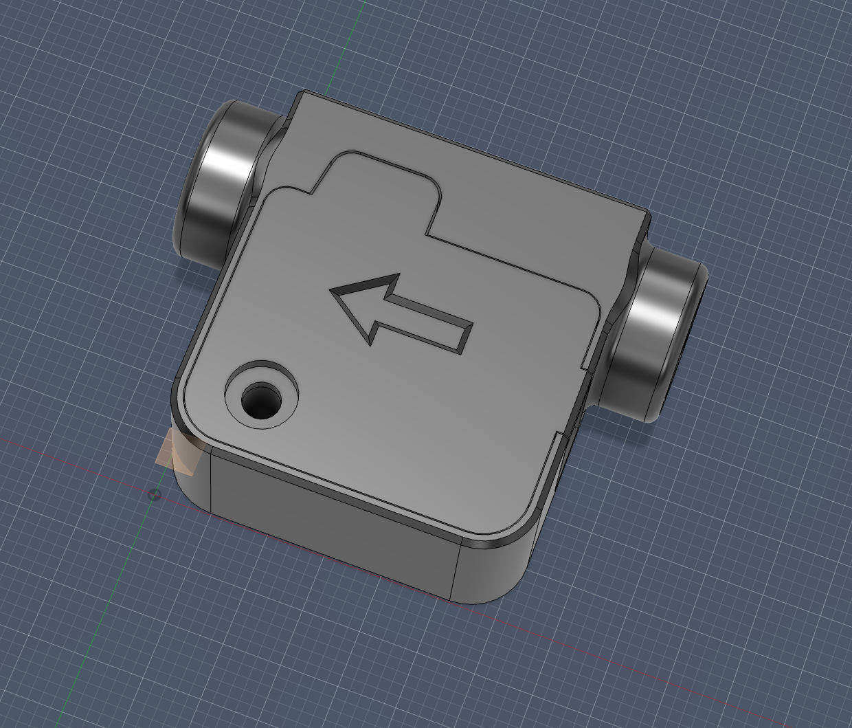 Microswitch filament runout sensor case