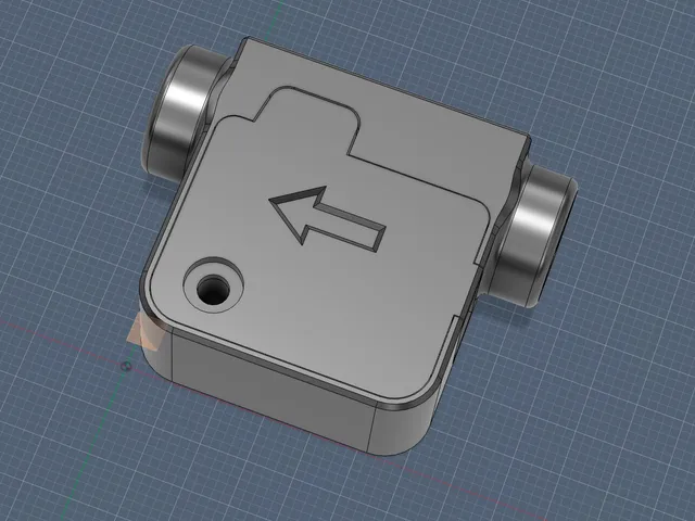 Microswitch filament runout sensor case
