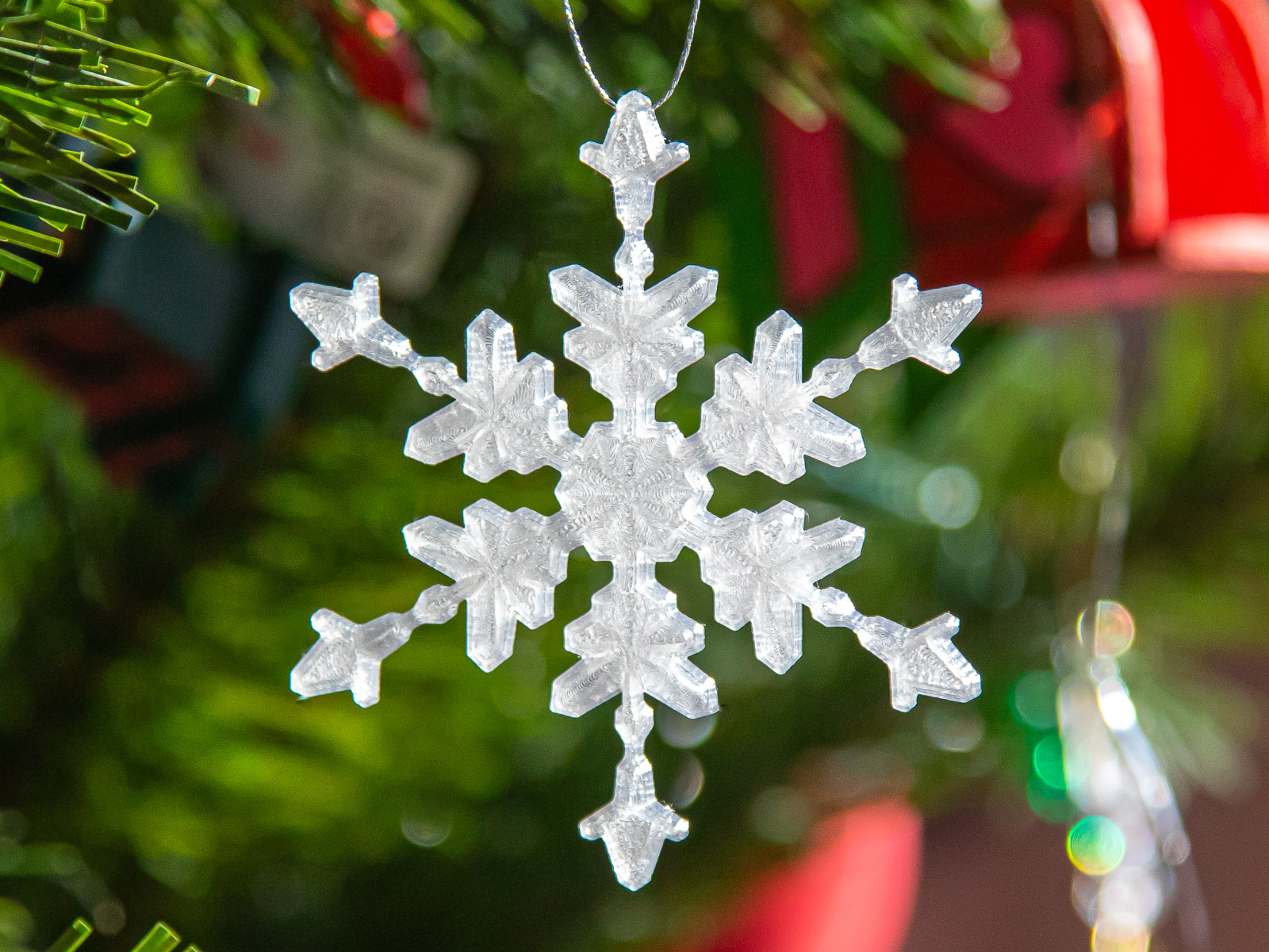 Snowflake Christmas Ornament