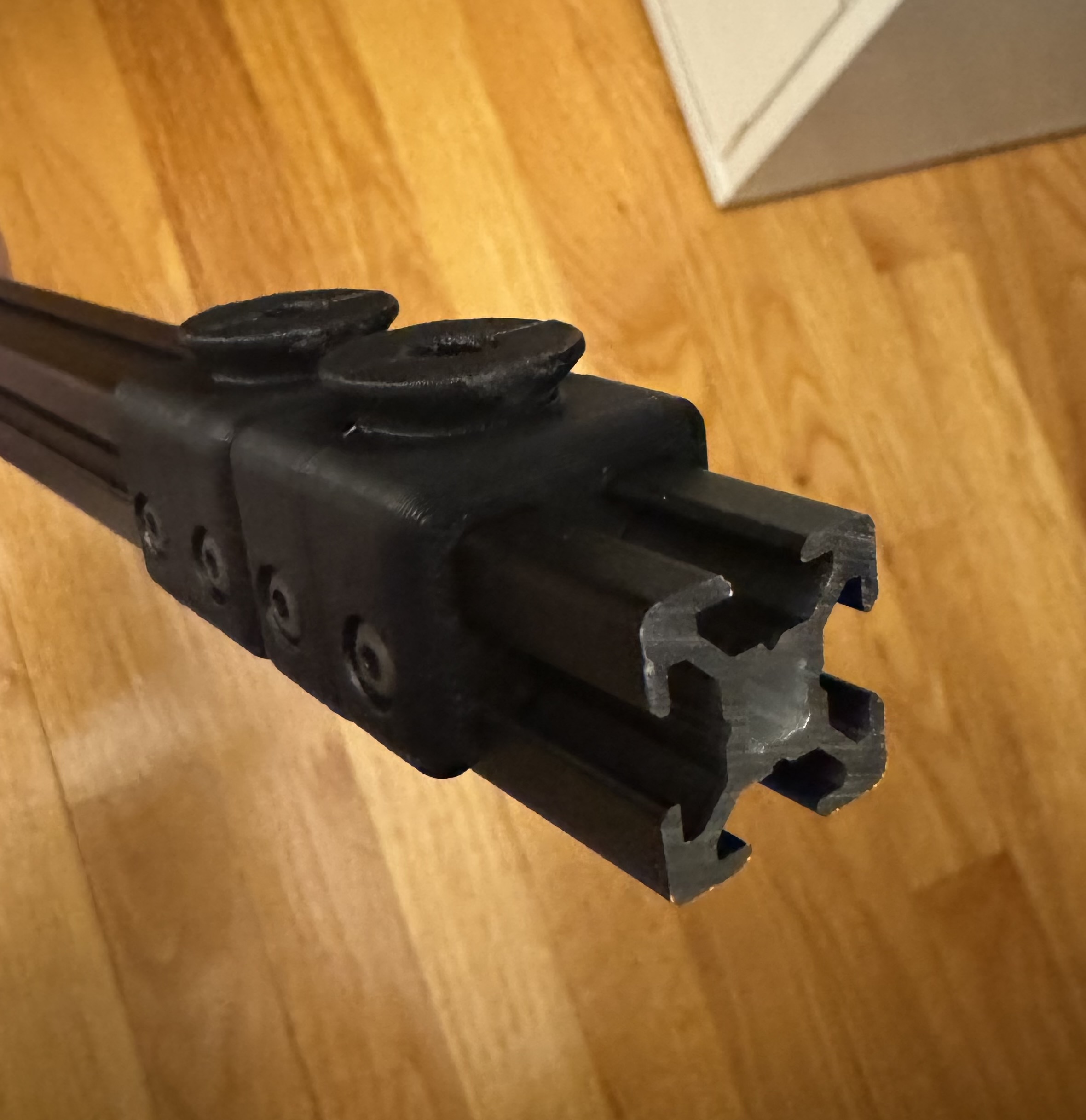 Extruded Aluminum 2020 T-Slot Multiconnect Bracket (Parameterized)