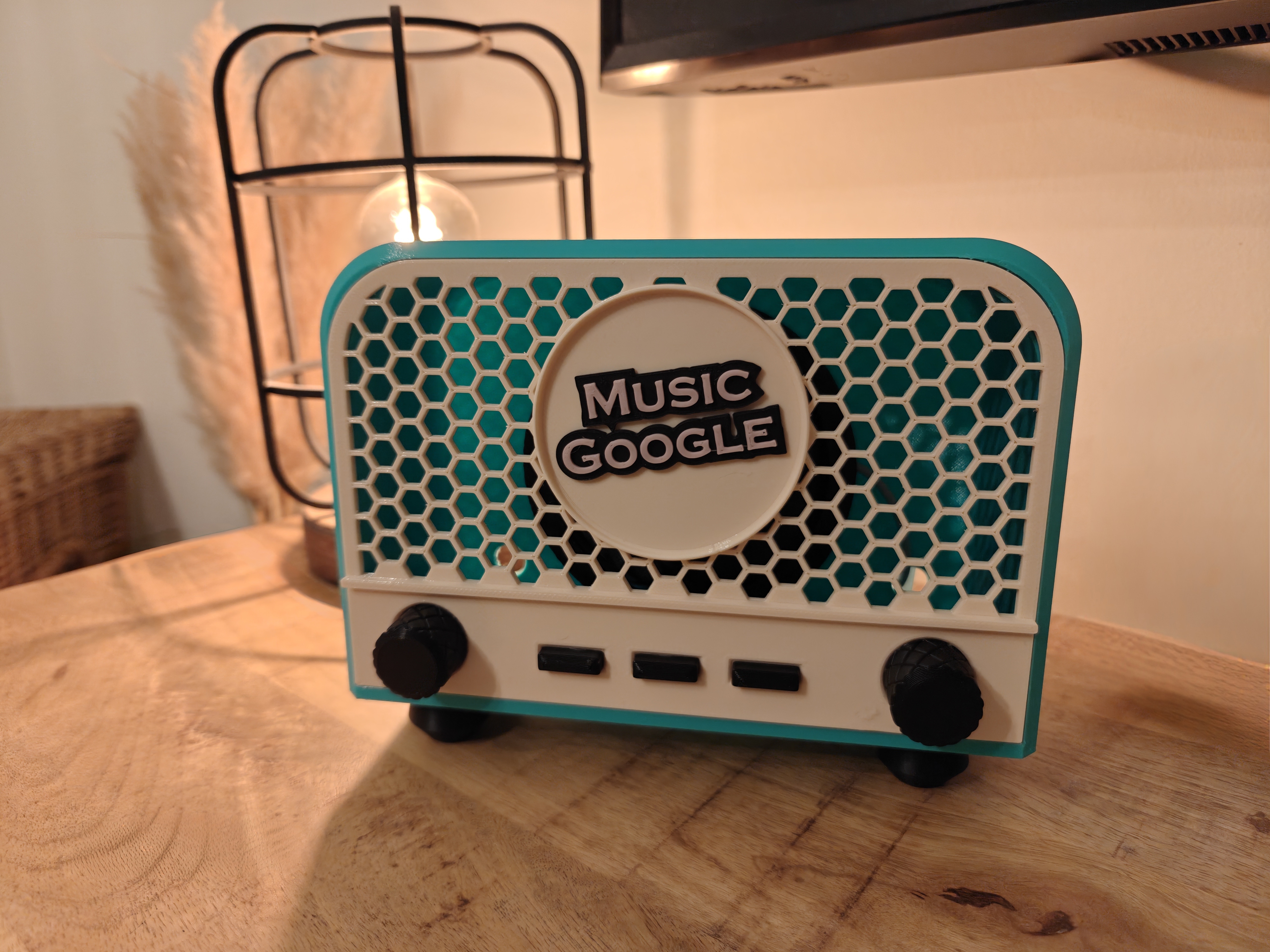 Retro Style google nest mini Speaker Enclosure