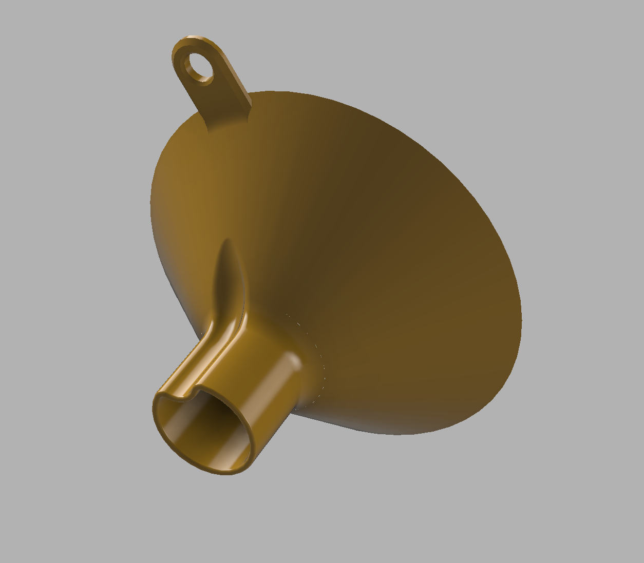 Simple funnel for a pet bottle.