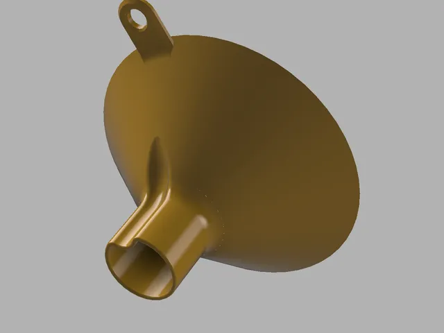 Simple funnel for a pet bottle.