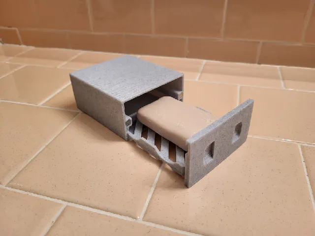 BarCrawl - Travel Soap Dish Tray and Box