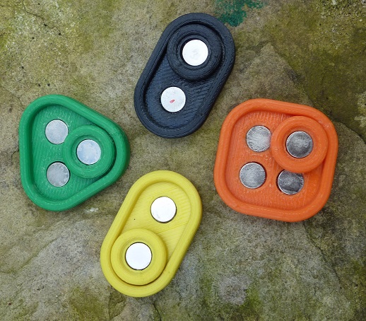 Magnetic Fidget Sliders by DR2D | Download free STL model | Printables.com