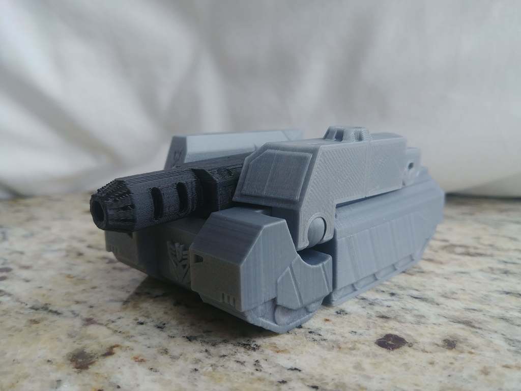 Miniatura 2 do modelo 3D Transformable Megatron (Updated!) (single print, no support material)