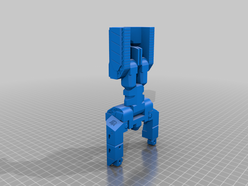 Miniatura 3 do modelo 3D Transformable Megatron (Updated!) (single print, no support material)