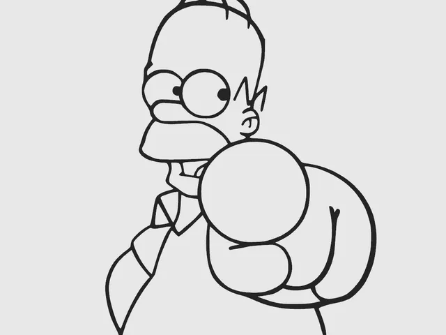 Homer (Simpsons) - wall art