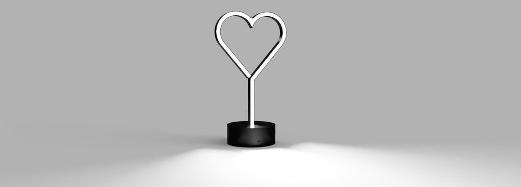 Heart Lamp | WiFi | IR