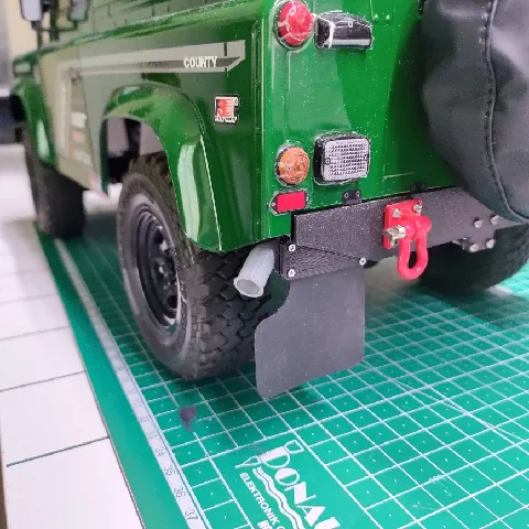 Mud Flaps for Tamiya Land Rover Defender 90