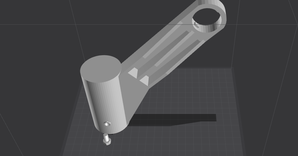Monitor Stand Poll Ender Filament Holder by BadDad1776 | Download free ...