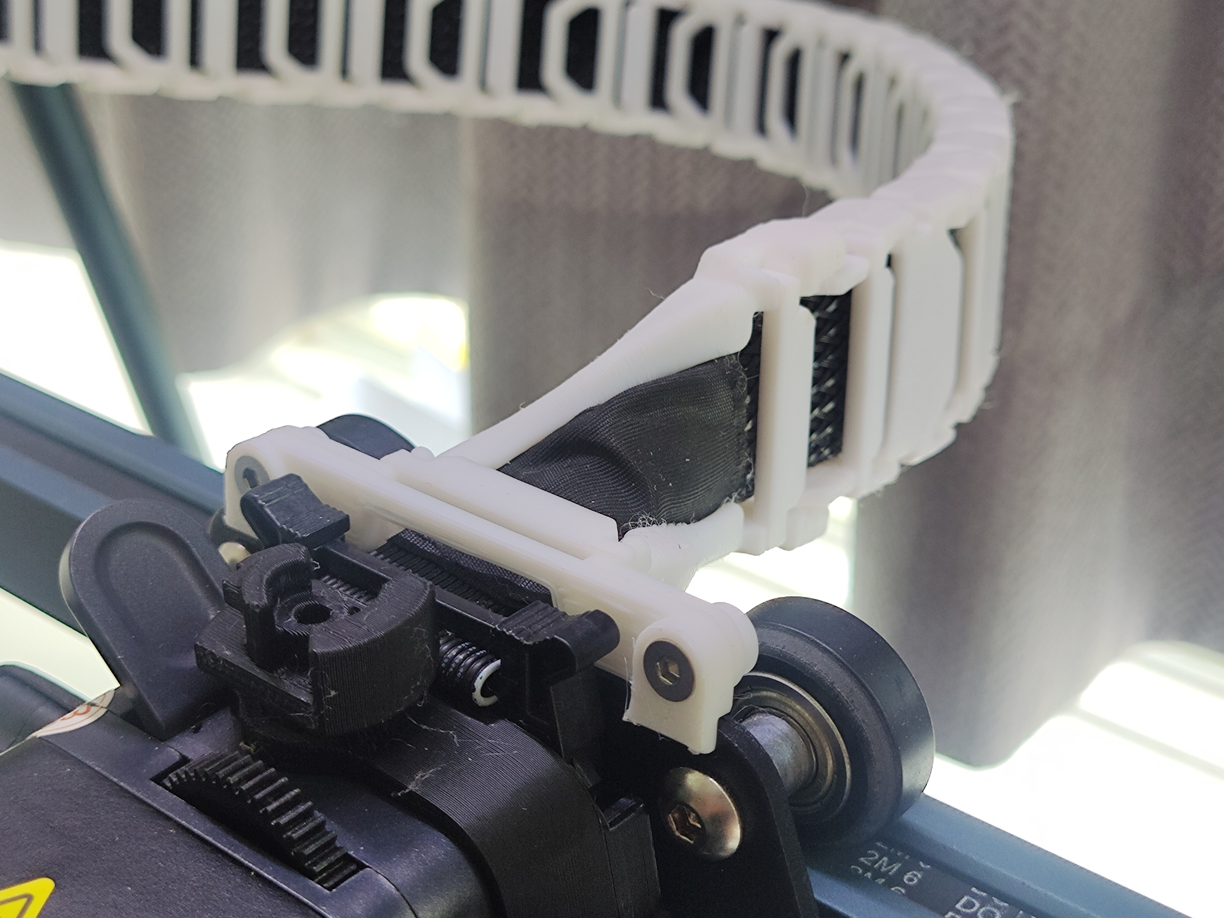 Reinforced print head chain mount neptune 4/plus/max