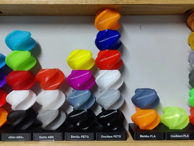 Stackable Filament Display Stand