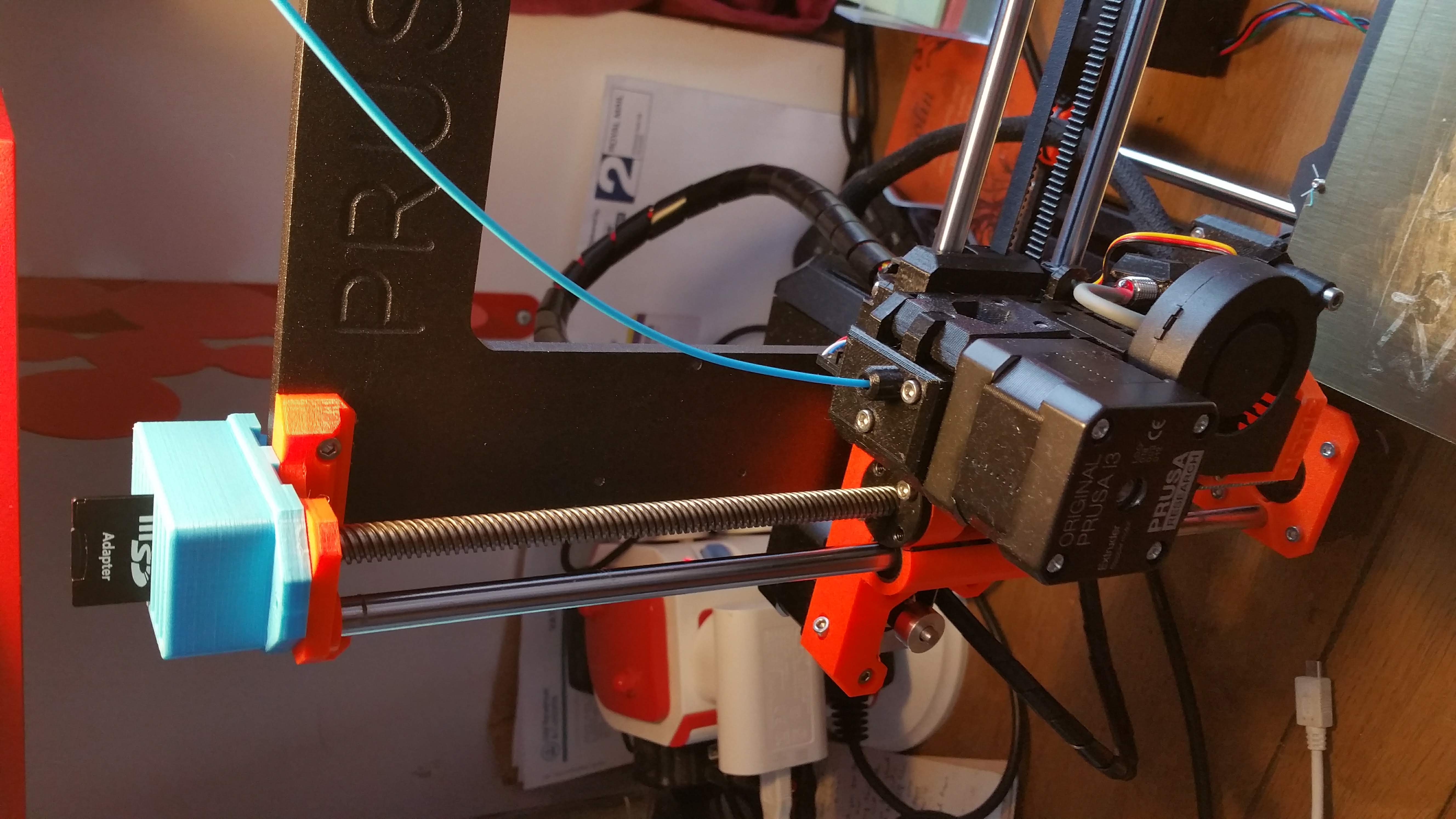 Prusa SD Card Topper by Download free STL