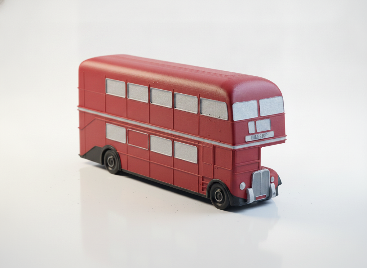 Double Decker Bus - Iconic City Transport Model