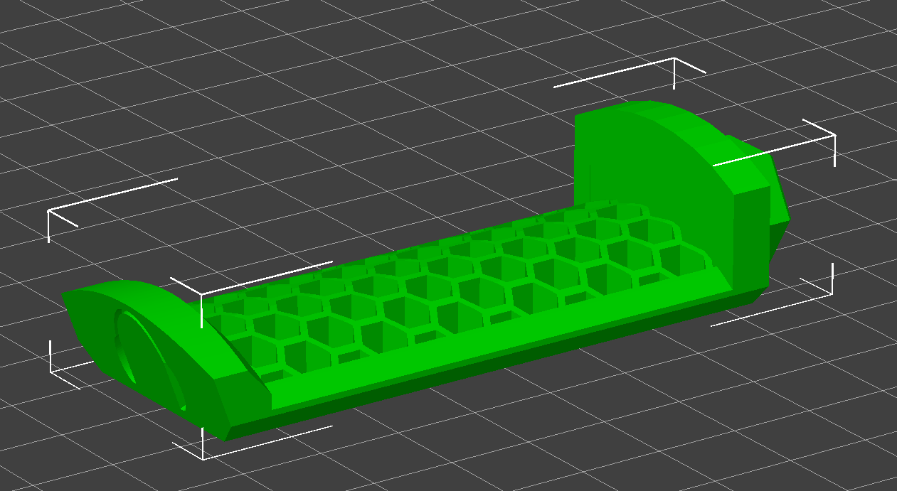 HSW Long Headphone Hook Remix 3D model thumbnail