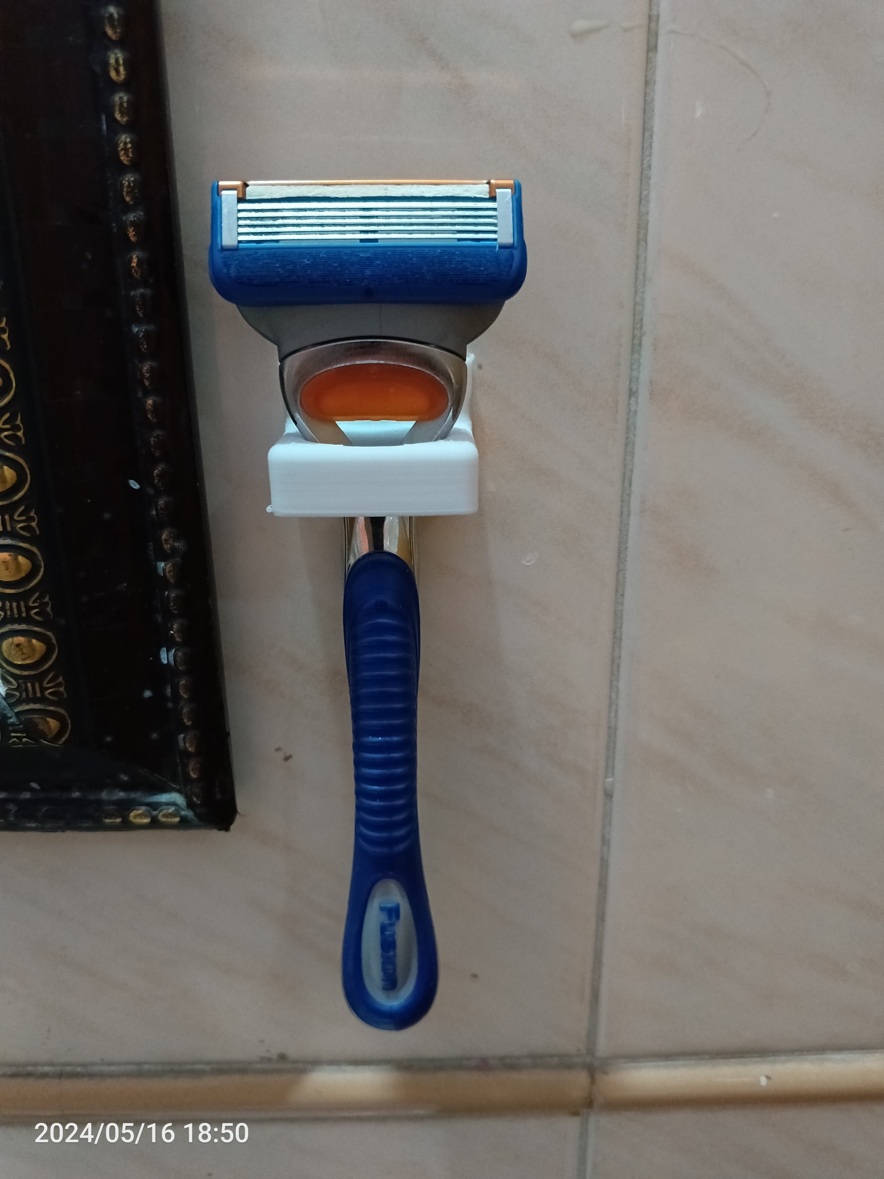 Gillette Razor wall mount minimalistic by Prof. Sanjiv Kumar Gupta ...