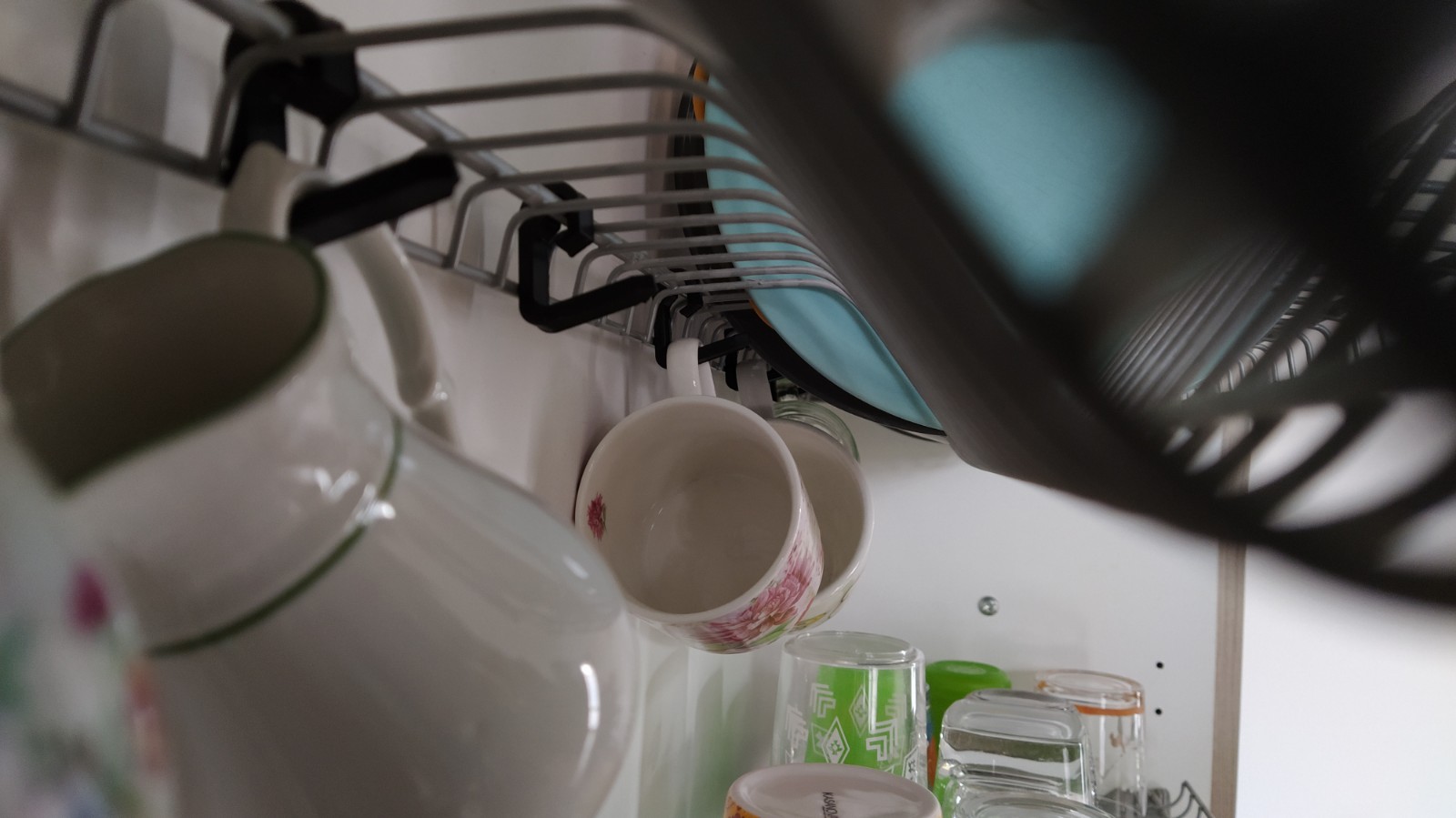 hook for dish drainer - gancio per scolapiatti