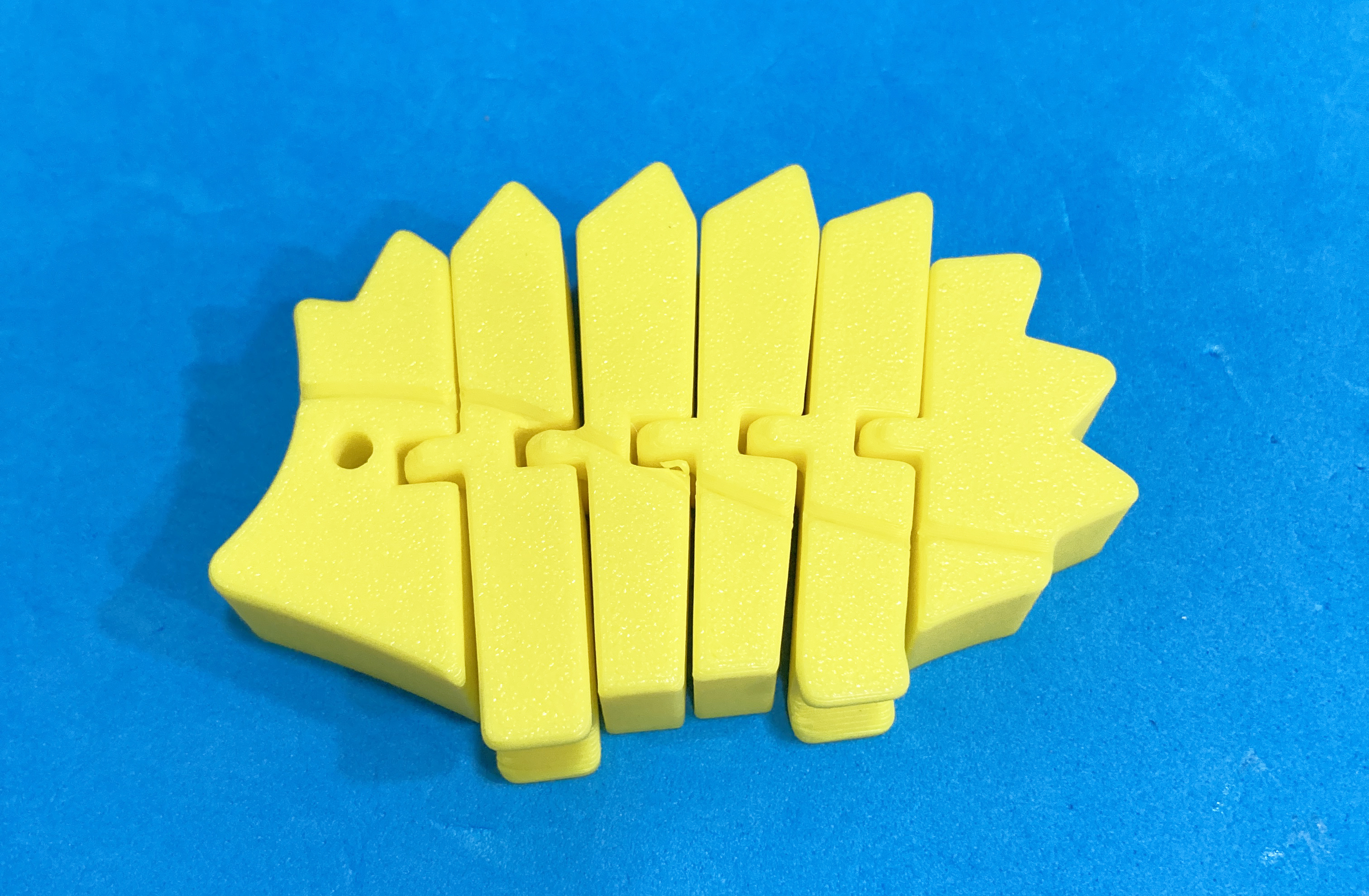 Articulated hedgehog / Erizo articulado