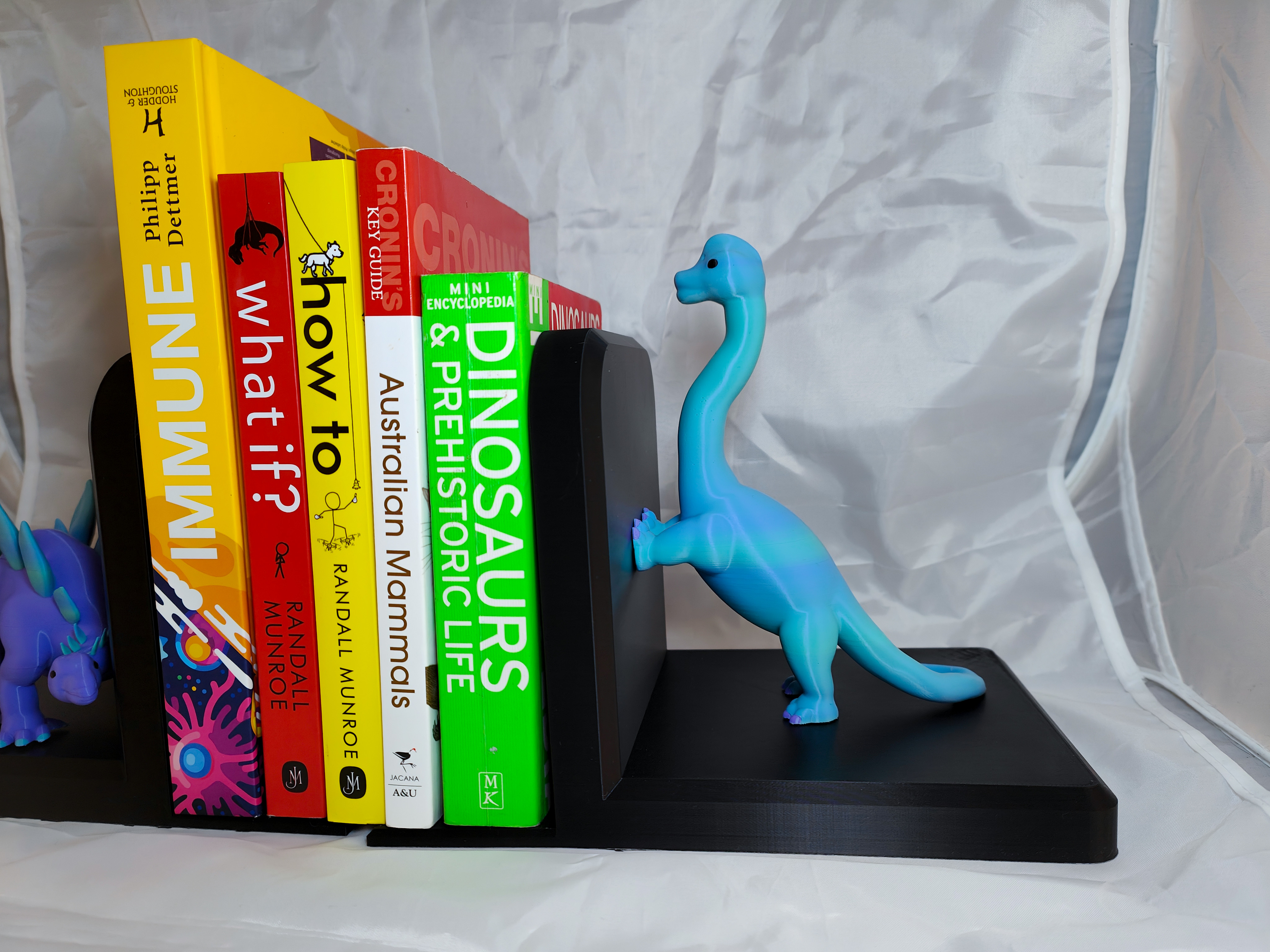 Miniatura 17 do modelo 3D Dinosaur Book Ends