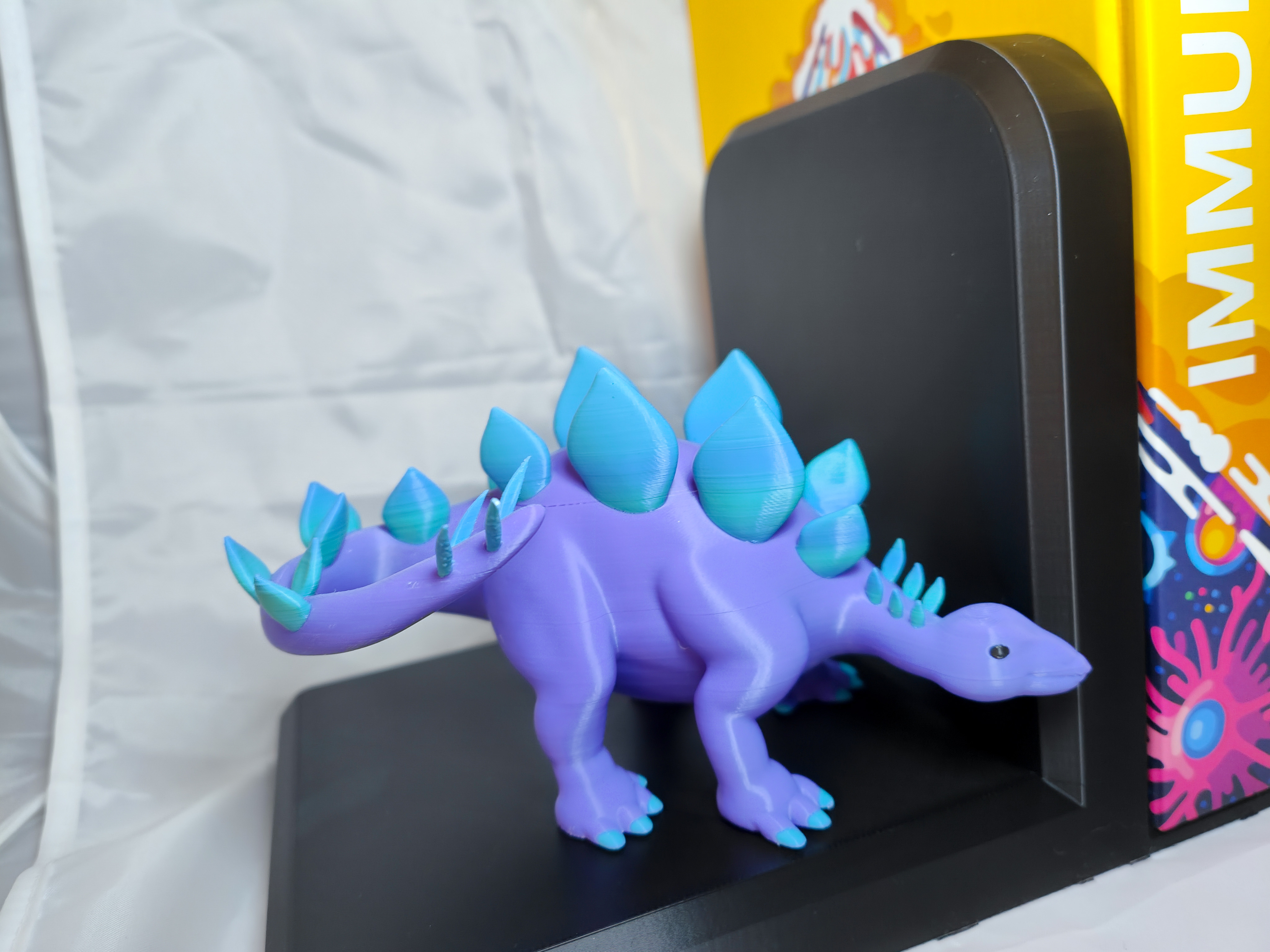 Miniatura 7 do modelo 3D Dinosaur Book Ends