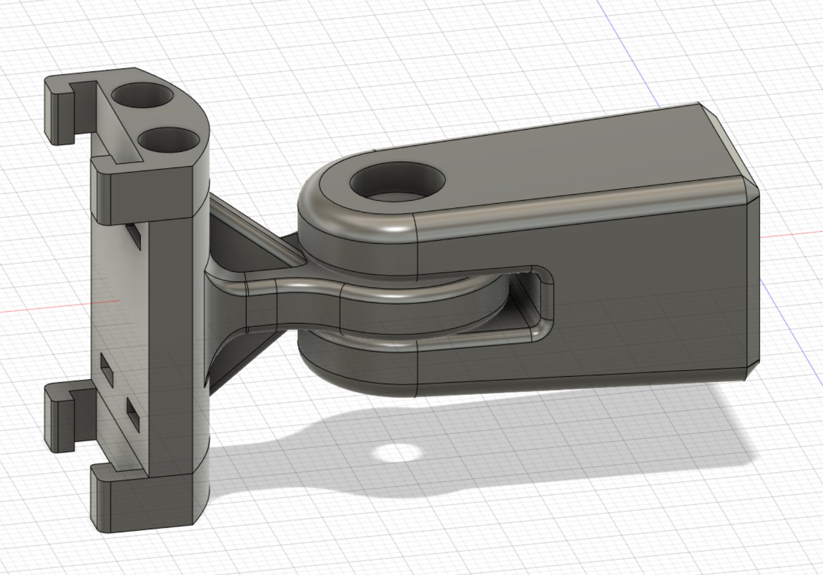 Microscope (G600) arm attachment (Microphone stand)