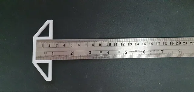 T-square cap for ruler