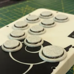 Choc Arcade button 24mm and 30mm