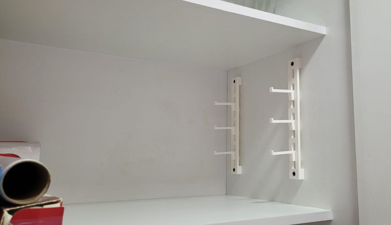 Soporte de pared para rollos