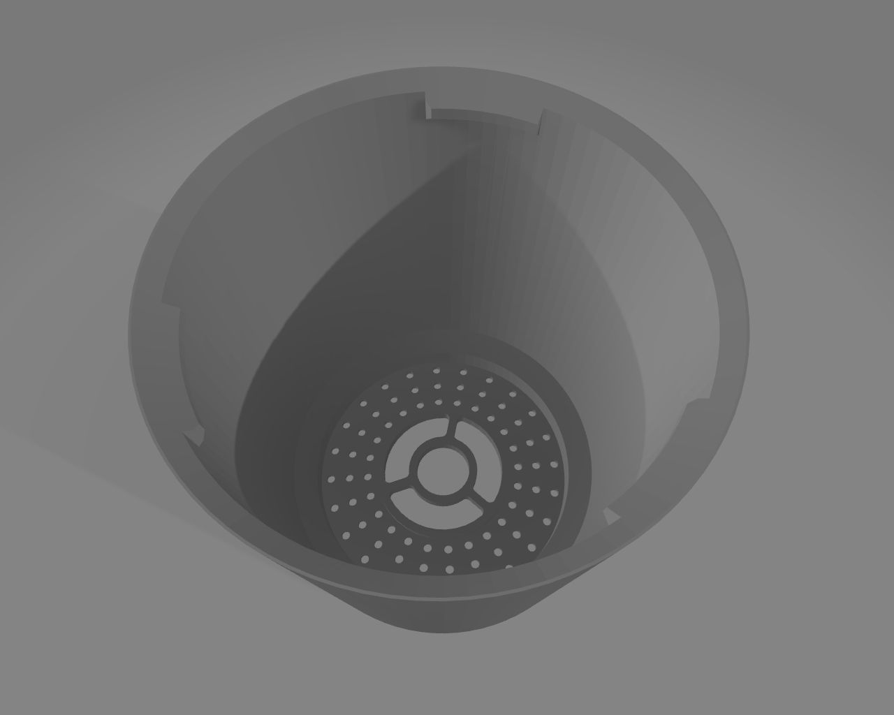 Hydroponic tower - Module Spacer with mesh — miniatura 3