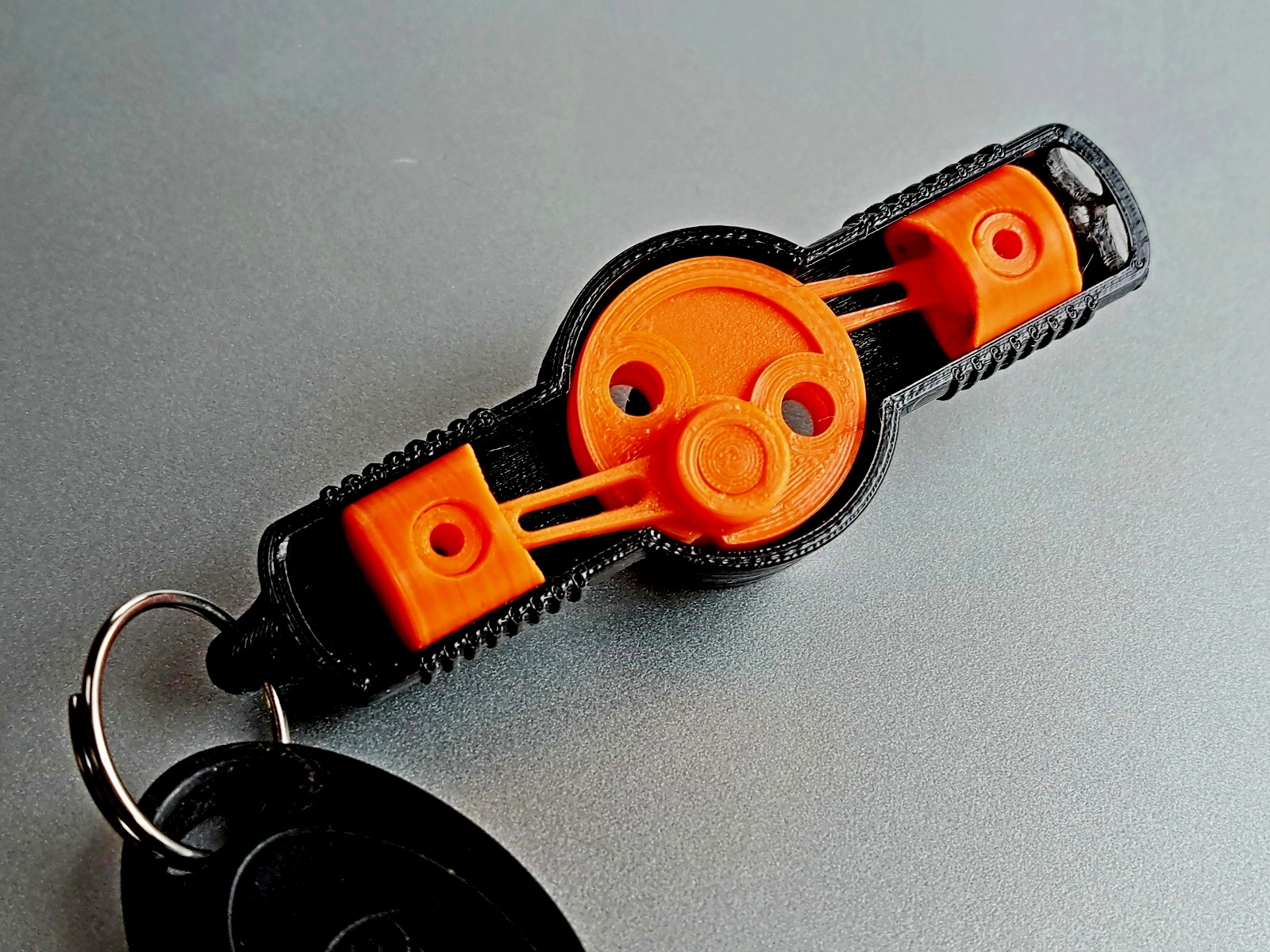 Boxer-Engine KeyRing 3D model thumbnail