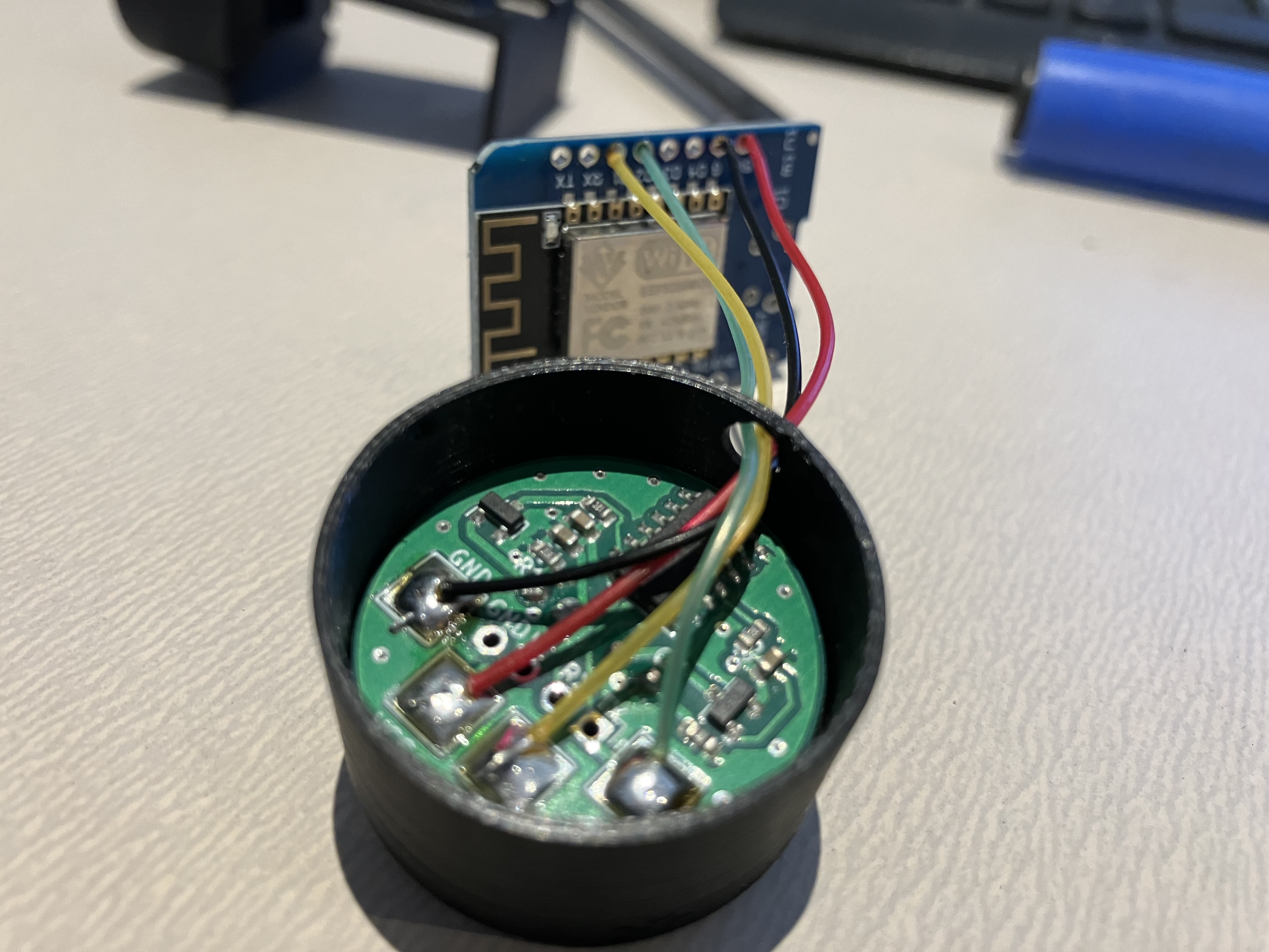 Kamstrup Multical 603 meter IR  & ESP mini interface — miniatura 11