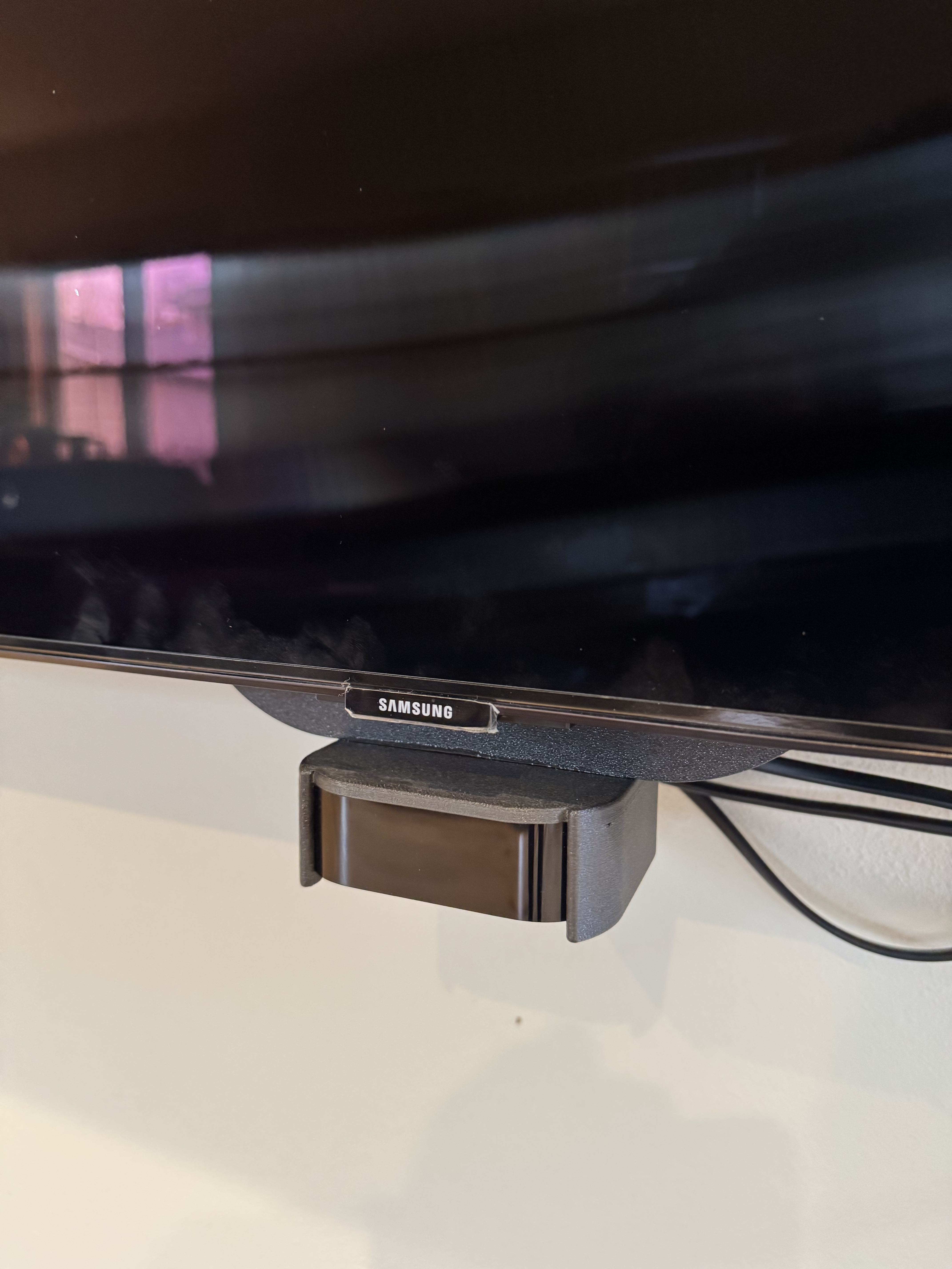 Apple TV Holder on Samsung TV