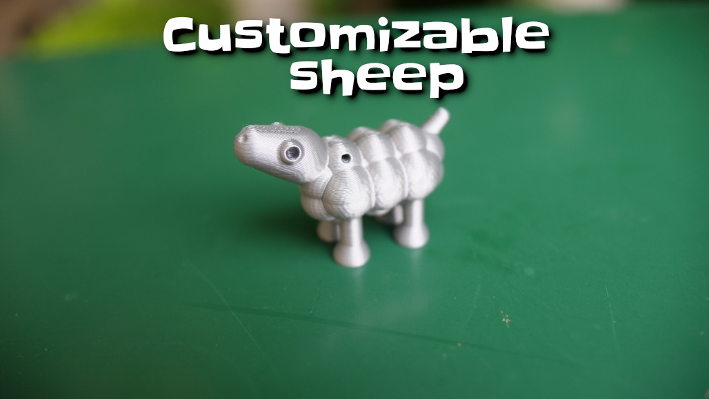 Customizable sheep