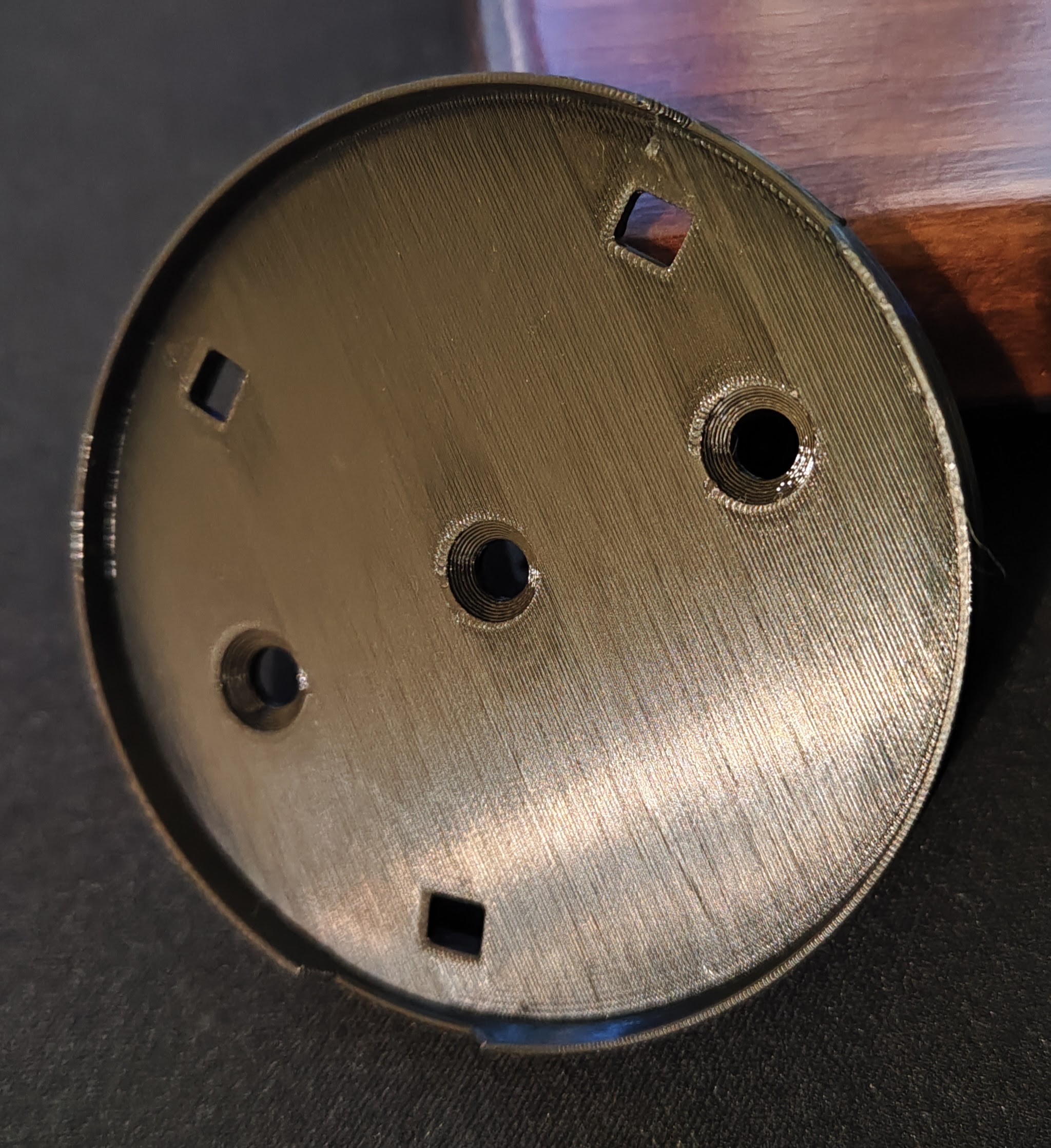 Xiaomi Mi Monitor Light Bar Controller Backplate - 3 Mounting Holes Remix