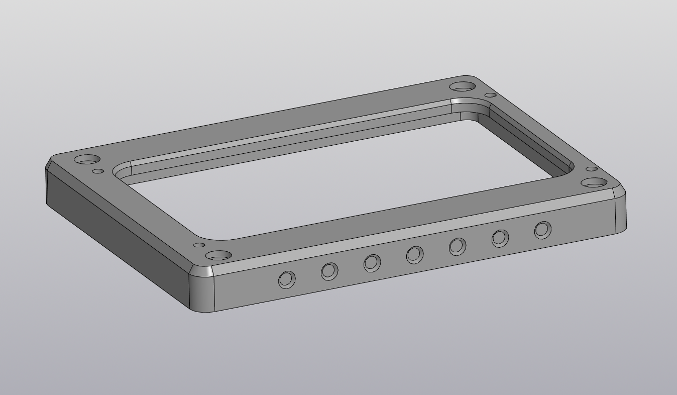BTT TFT35 mount for Ender-3