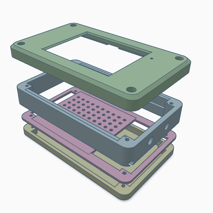 CYD (Cheap Yellow Display) Modular Case by DanielB | Download free STL ...