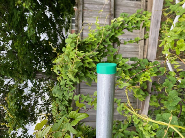 simple end cap to cover the open end of 1/2 inch and 1 inch conduit