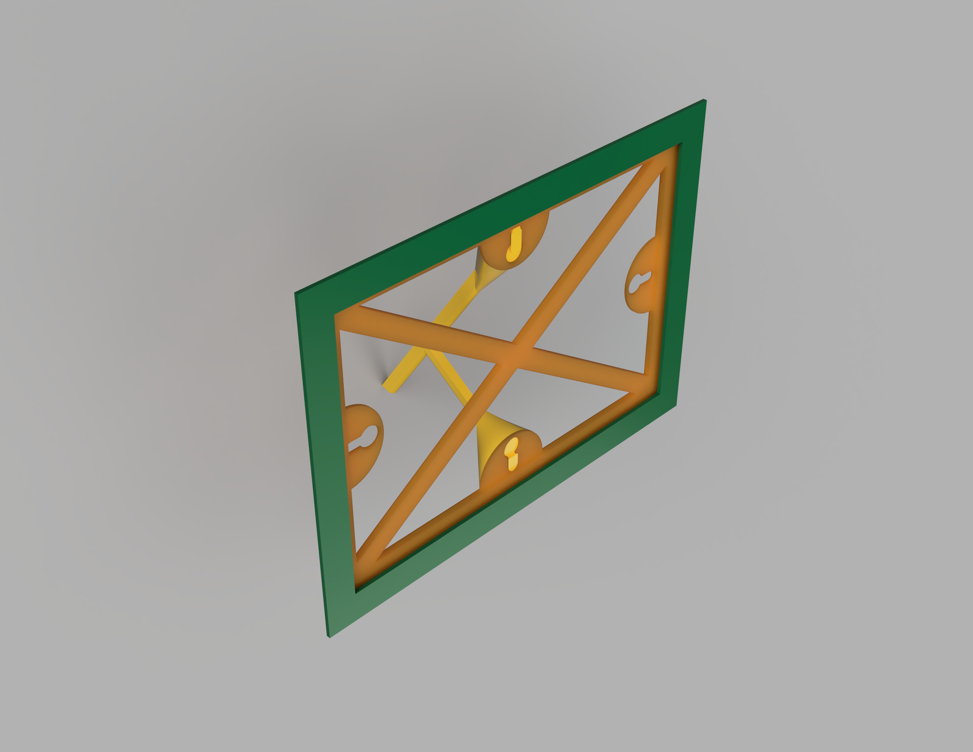 Quick Change Picture Frame (QCPF) A5 by YvesVO Download free STL