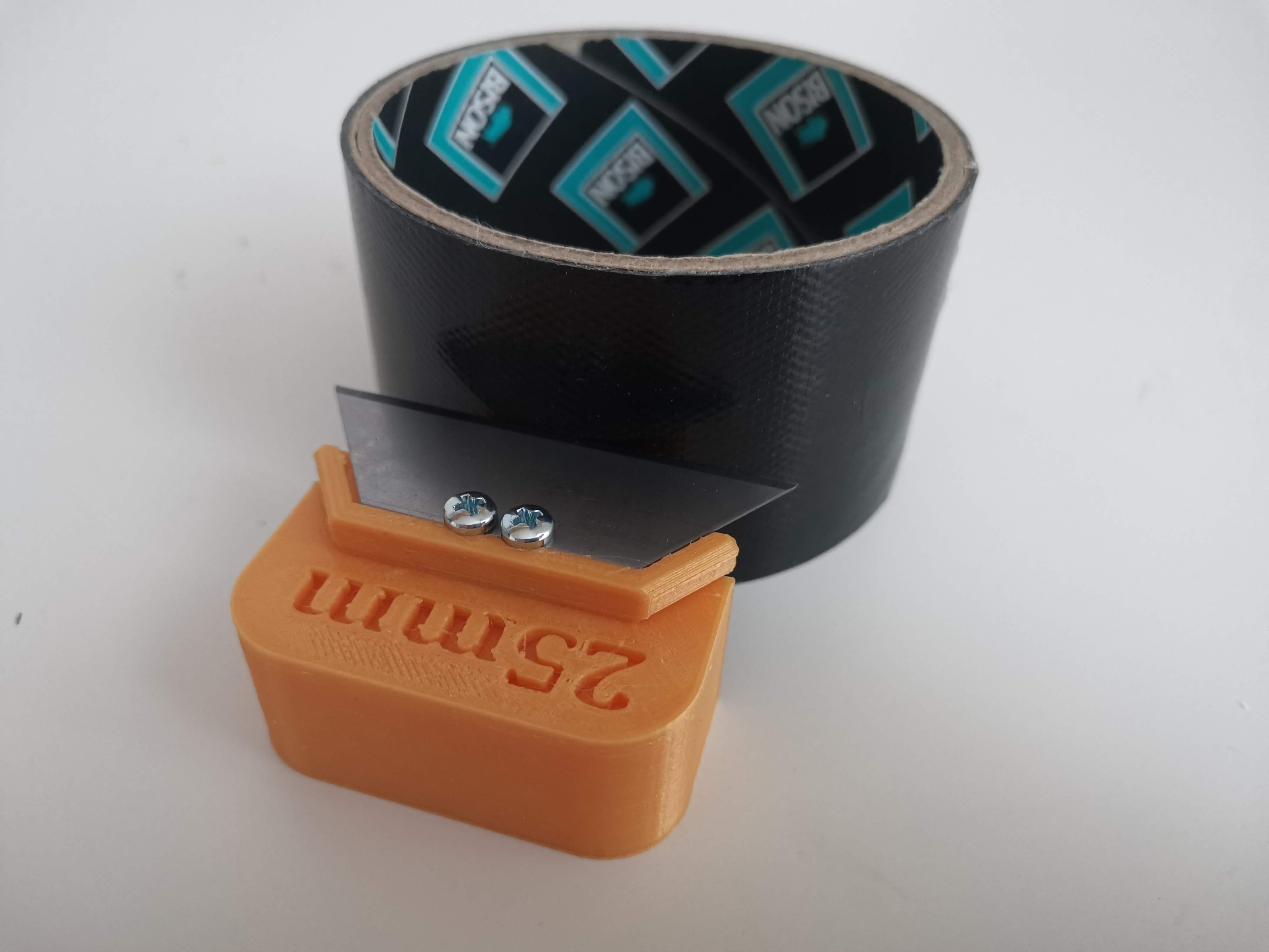 Tubeless Rim Tape Cutter Jig – 25 mm (MTB / Gravel DIY Tool)