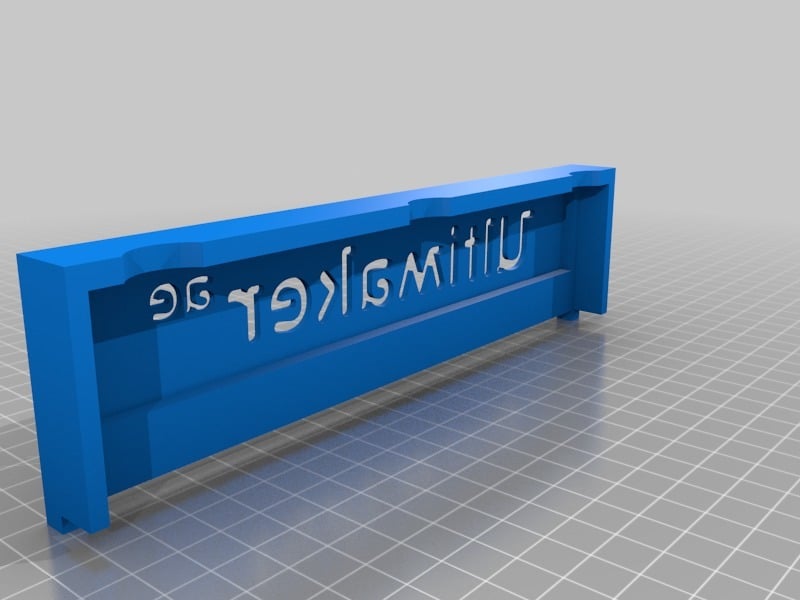 Ultimaker 2 Aluminum Extrusion Print Table Back Cover
