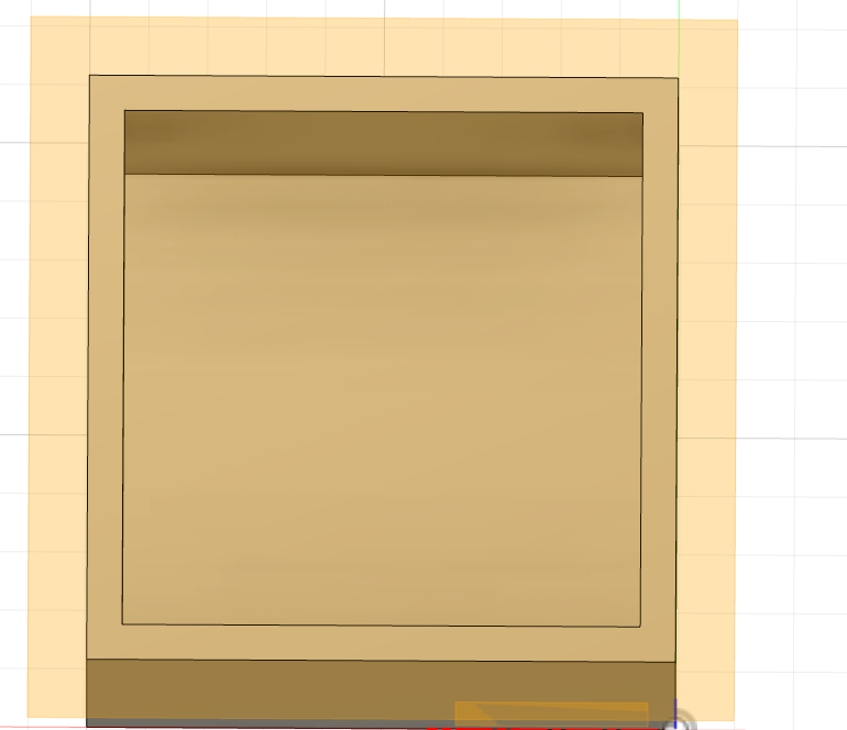A vintage box along side a modern lid