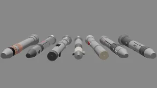 All 7 Tales of the Empire Sabers