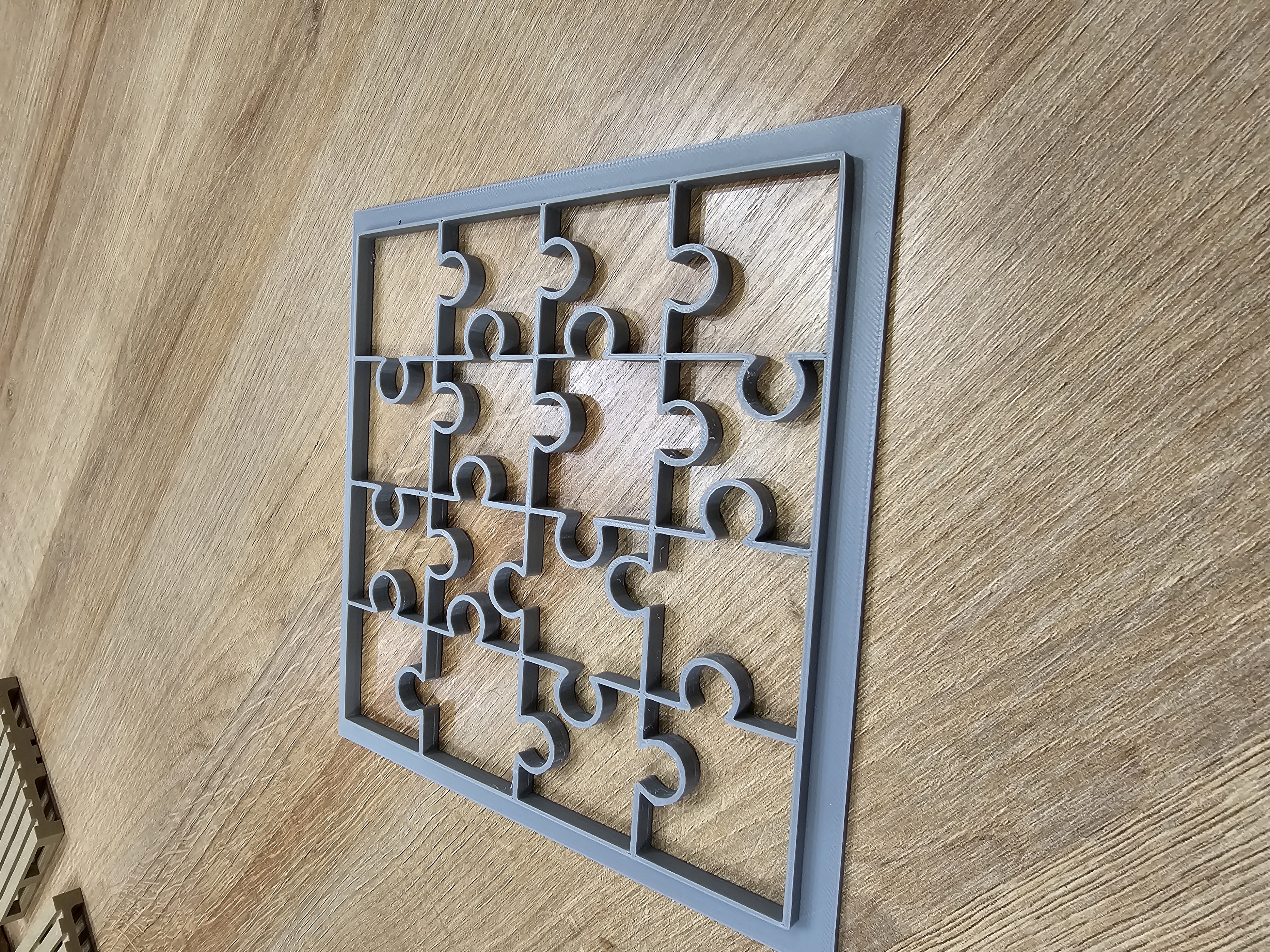 Kids jigsaw stencil
