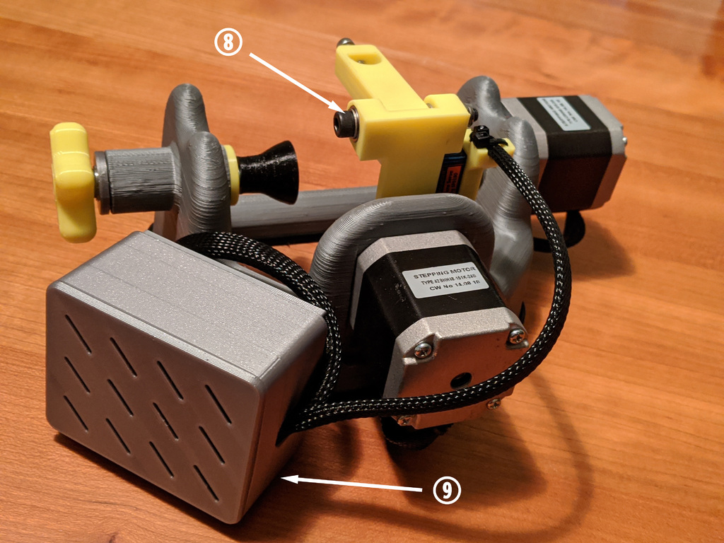 Miniatura 2 do modelo 3D Eggbot / Sphere-o-bot / Eggduino Mods