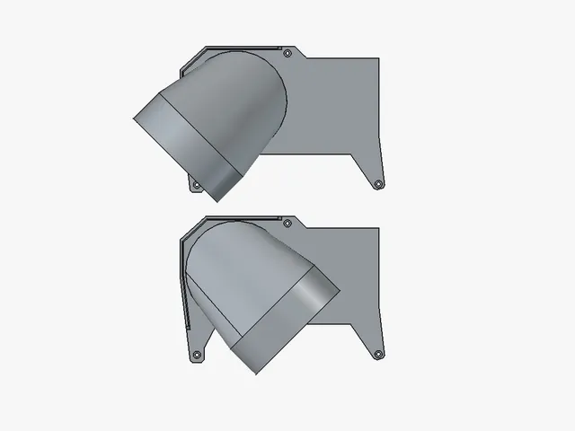 Centauri Carbon Exhaust 100mm / 75mm Duct