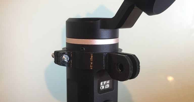 Feiyutech G6 GoPro Gimbal Clamp by Maple 3D | Download free STL