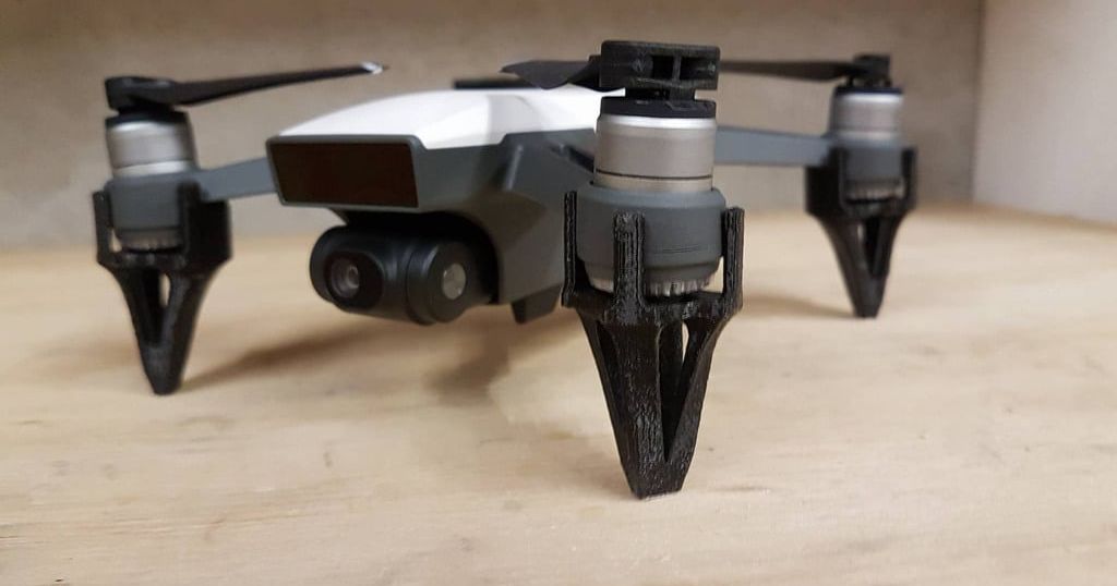 DJI Spark Landing Gear / Extensions by Maple 3D | Download free STL ...