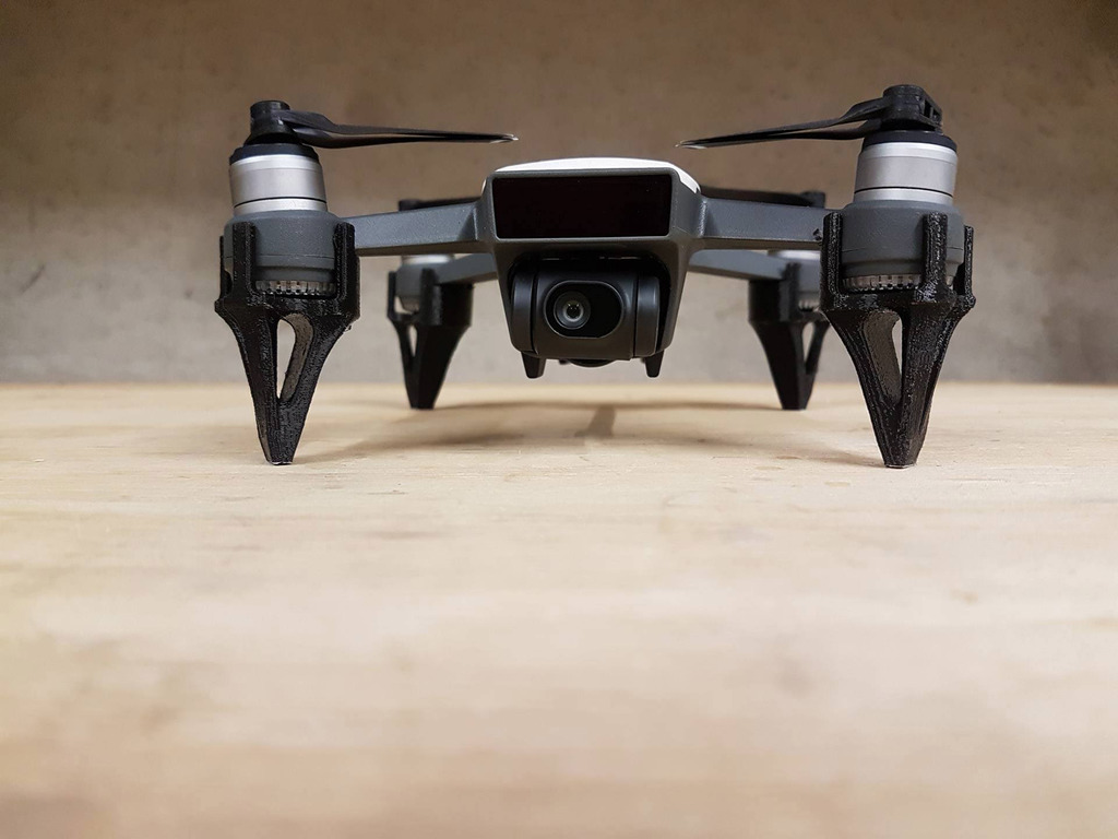 DJI Spark Landing Gear / Extensions by Maple 3D | Download free STL ...